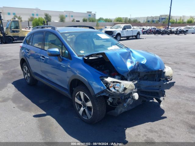 JF2GPBPC6FH215013 Subaru Xv Crosstrek Hybrid Touring