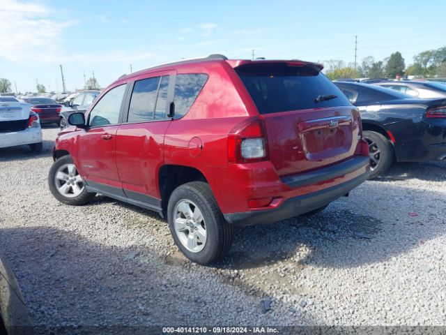1C4NJCEB0HD206597 Jeep Compass Latitude Fwd