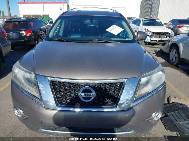 40141234 :رقم المزاد ، 5N1AR2MMXDC673428 vin ، 2013 Nissan Pathfinder Platinum مزاد بيع