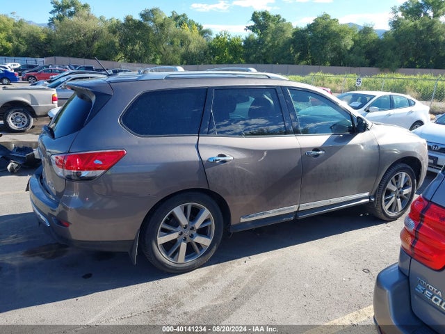 40141234 :رقم المزاد ، 5N1AR2MMXDC673428 vin ، 2013 Nissan Pathfinder Platinum مزاد بيع