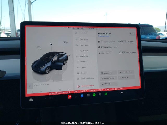 Tesla Model Y Long Range/rwd 2024 7SAYGDEDXRF048124 Image 19