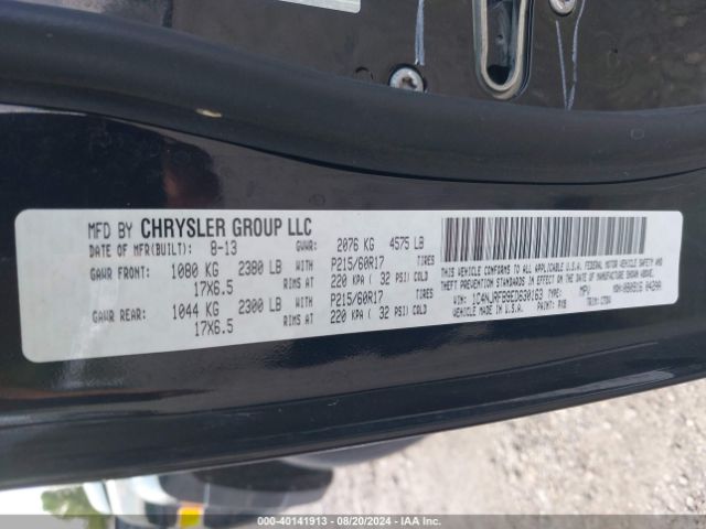 1C4NJRFB9ED630163 Jeep Patriot Latitude