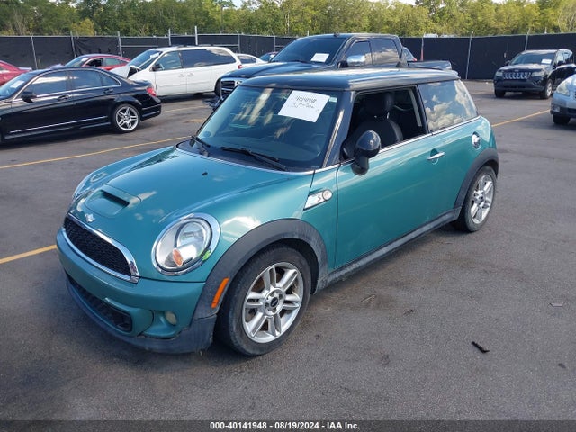 2012 MINI COOPER S WMWSV3C57CTY17498 Photo 1