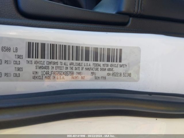 1C4RJFAG2GC435758 Jeep Grand Cherokee Laredo
