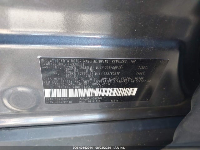 Toyota Rav4 Hybrid Se 2022 4T3T6RFV3NU104956 Image 9