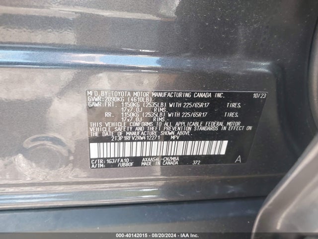 Toyota Rav4 Xle 2024 2T3P1RFV2RW412271 Image 9