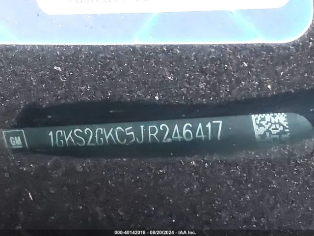 1GKS2GKC5JR246417 GMC Yukon Xl Slt