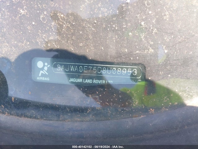 2013 JAGUAR XF SAJWA0E75D8U08953 Photo 8