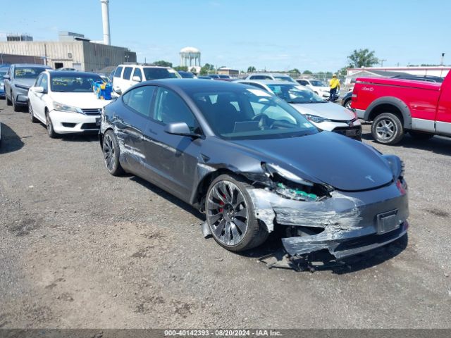 5YJ3E1EC1NF129431 Tesla Model 3 Performance Dual Motor All-wheel Drive