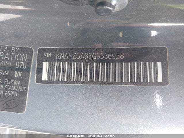 KIA FORTE SX 2016 KNAFZ5A33G5636928 Image 9