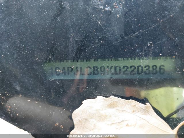 1C4PJLCB9KD220386 Jeep Cherokee Latitude Fwd
