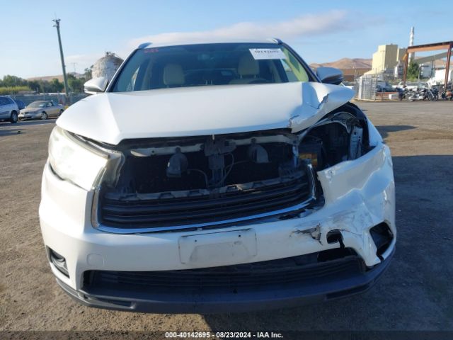 5TDKKRFH1FS055485 Toyota Highlander Xle V6