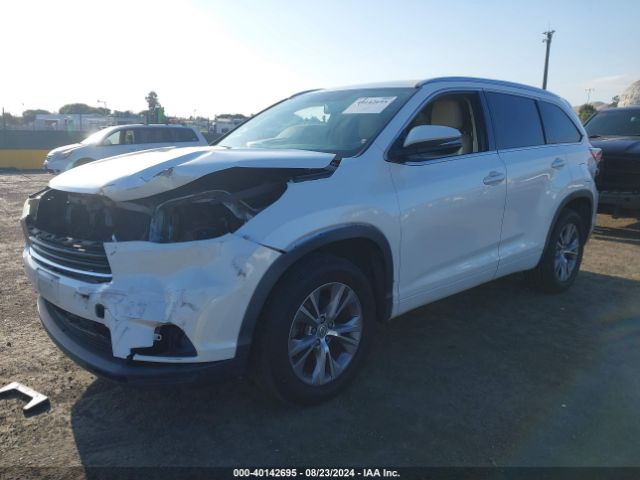 5TDKKRFH1FS055485 Toyota Highlander Xle V6