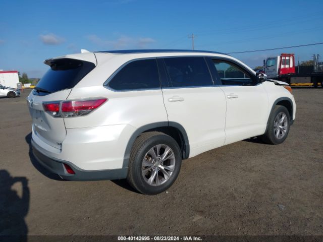 5TDKKRFH1FS055485 Toyota Highlander Xle V6