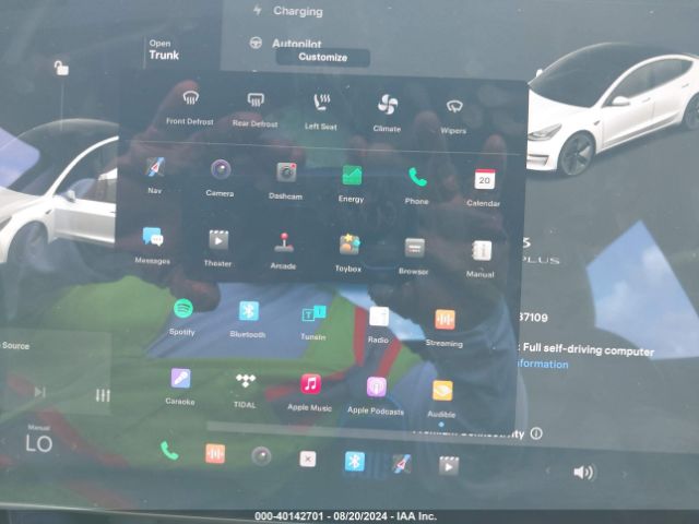 5YJ3E1EA5MF987109 Tesla Model 3 Standard Range Plus Rear-wheel Drive