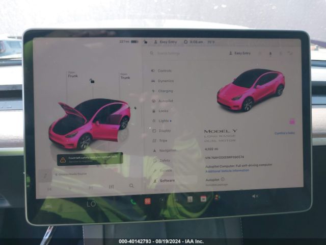 7SAYGDEE8RF090574 Tesla Model Y Long Range Dual Motor All-wheel Drive
