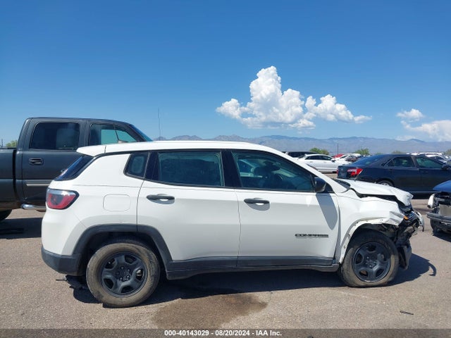 3C4NJCAB8KT851019 Jeep Compass Sport Fwd