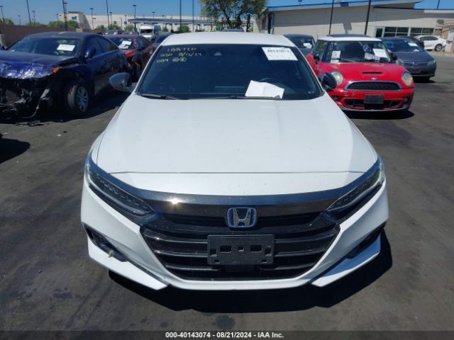 1HGCV3F21NA044777 Honda Accord Hybrid Sport