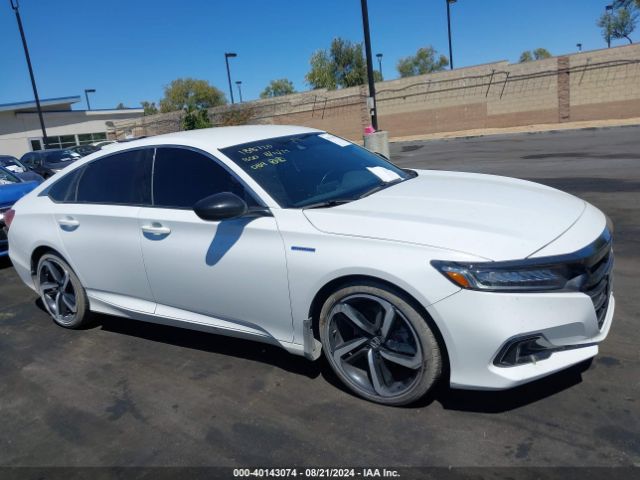 1HGCV3F21NA044777 Honda Accord Hybrid Sport