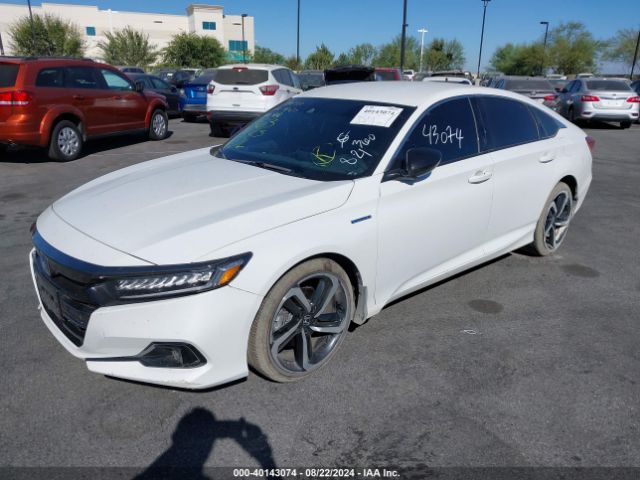 1HGCV3F21NA044777 Honda Accord Hybrid Sport