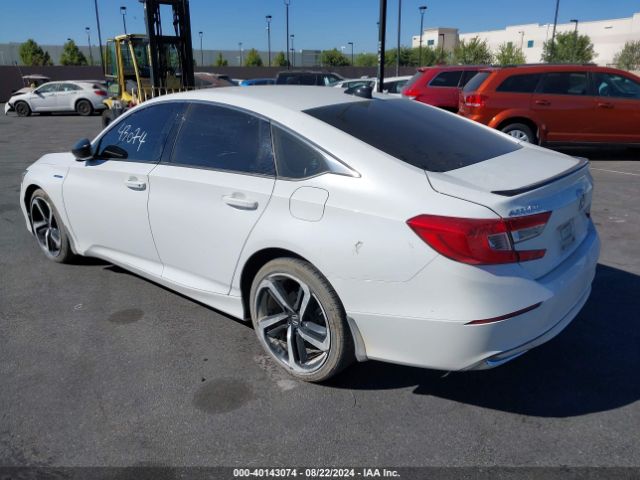 1HGCV3F21NA044777 Honda Accord Hybrid Sport