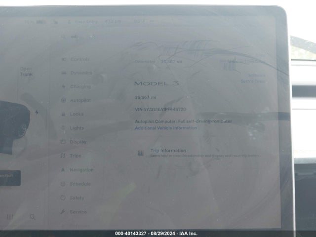 2023 TESLA MODEL 3 5YJ3E1EA1PF448720 Photo 6