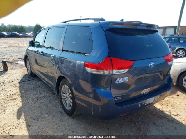 5TDYK3DC0ES466728 Toyota Sienna Xle V6 8 Passenger