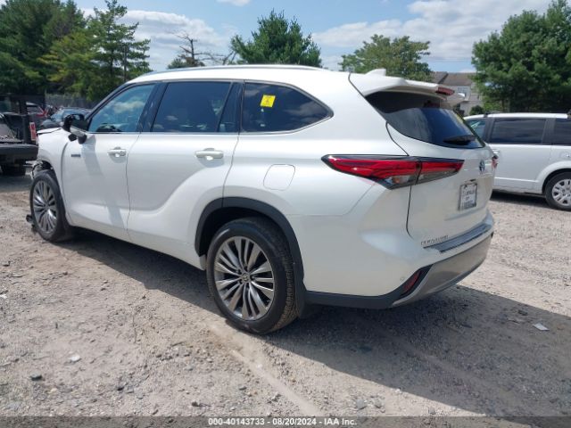 5TDEBRCH5MS040891 Toyota Highlander Hybrid Platinum
