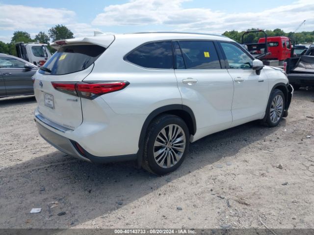 5TDEBRCH5MS040891 Toyota Highlander Hybrid Platinum