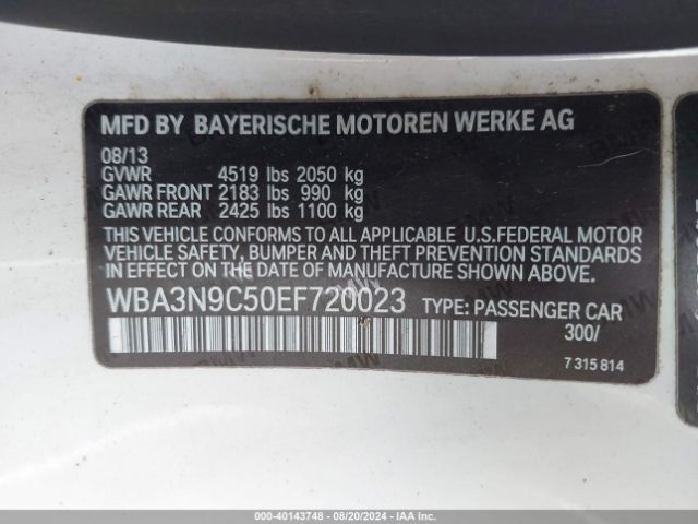 2014 BMW 428I WBA3N9C50EF720023 Photo 8