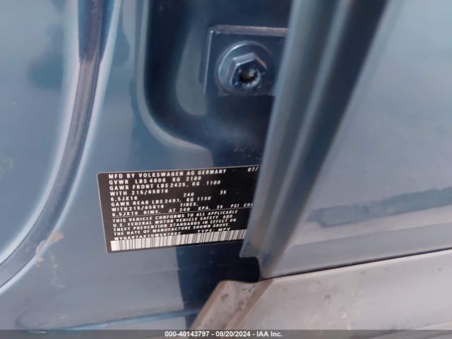 WVGAV7AX7HW507802 Volkswagen Tiguan 2.0t S
