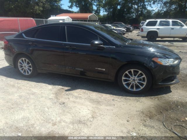 3FA6P0LU1JR128033 Ford Fusion Hybrid Se