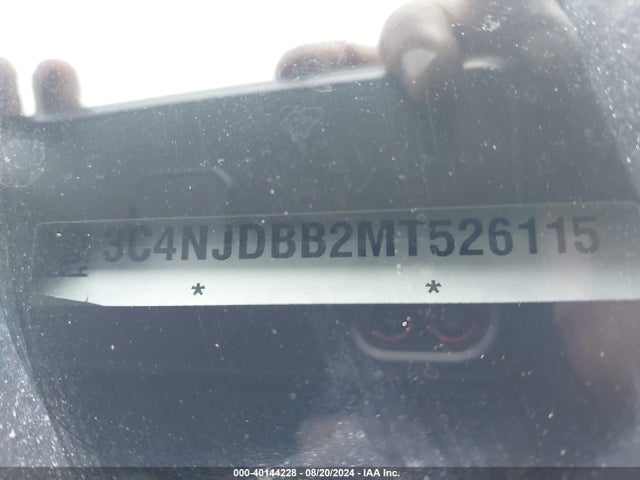 3C4NJDBB2MT526115 Jeep Compass Altitude 4x4