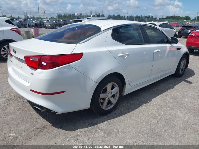 KIA Optima Lx 2015 5XXGM4A71FG355126 Image 4