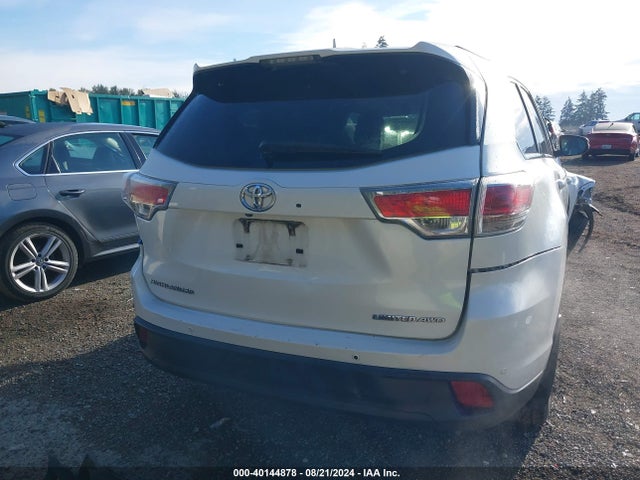 5TDDKRFH5GS339907 Toyota Highlander Limited V6