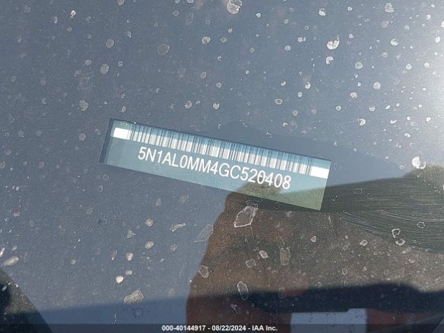 5N1AL0MM4GC520408 Infiniti QX60