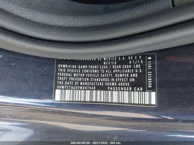 3VWYT7AU4FM067546 Volkswagen Golf Gti 2.0t S 2-door