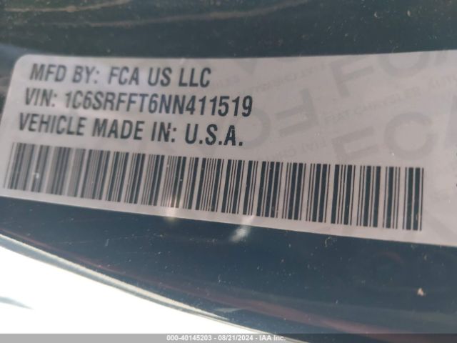 1C6SRFFT6NN411519 RAM 1500 Big Horn  4x4 5'7 Box