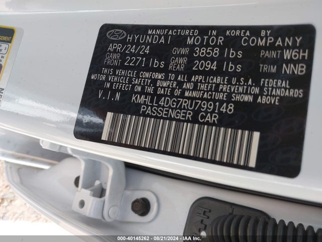 Hyundai ELANTRA SE 2024 KMHLL4DG7RU799148 Image 9