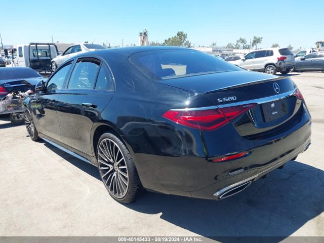 2023 MERCEDES-BENZ S 580 W1K6G7GB4PA198534 Photo 2