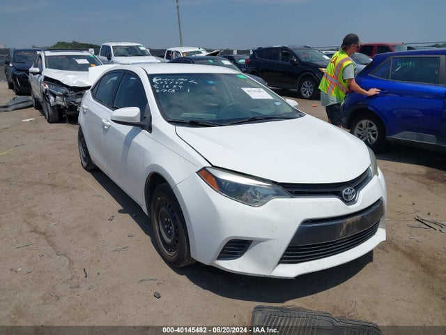 Toyota COROLLA LE 2016 2T1BURHE2GC653110 Image 1