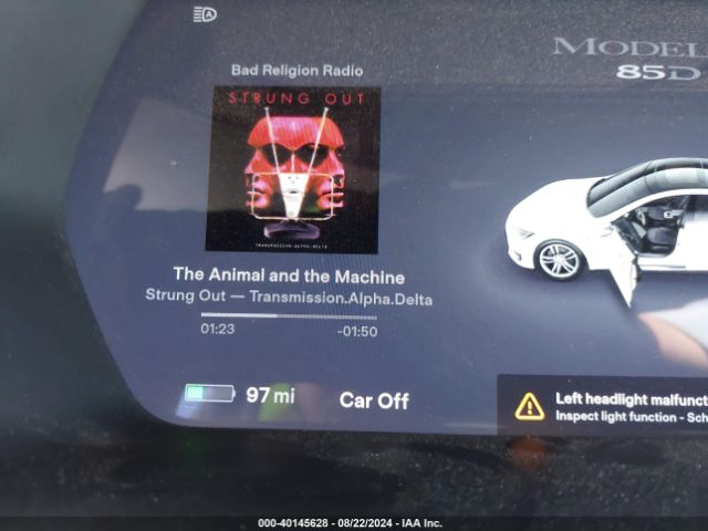 5YJSA1H20FF081528 Tesla MODEL S