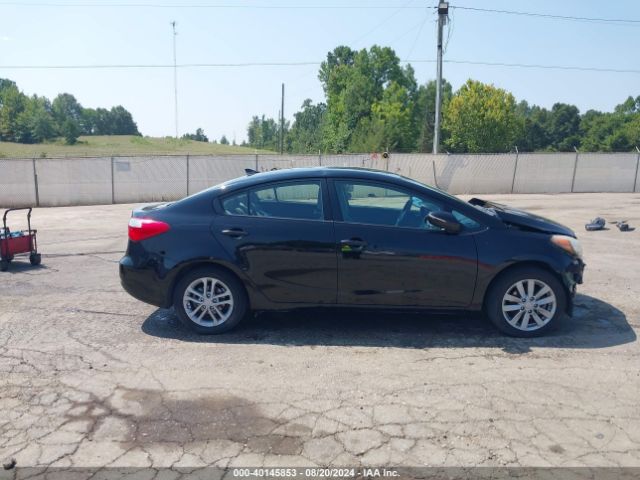 KNAFX4A69E5240137 KIA FORTE LX