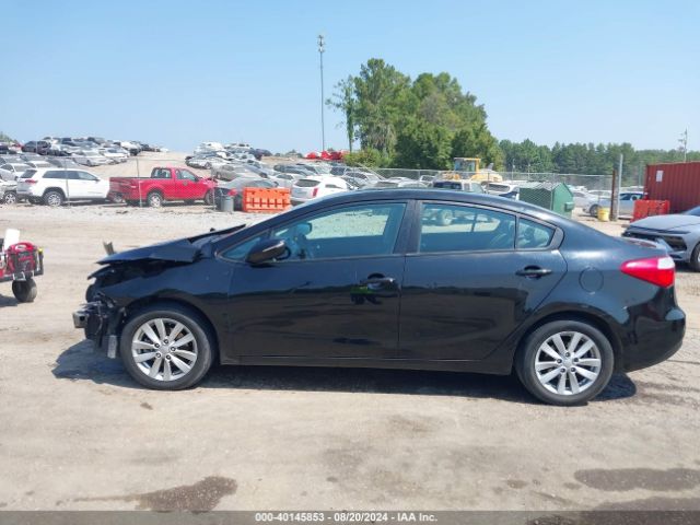 KNAFX4A69E5240137 KIA FORTE LX