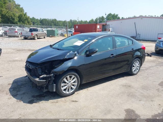 KNAFX4A69E5240137 KIA FORTE LX