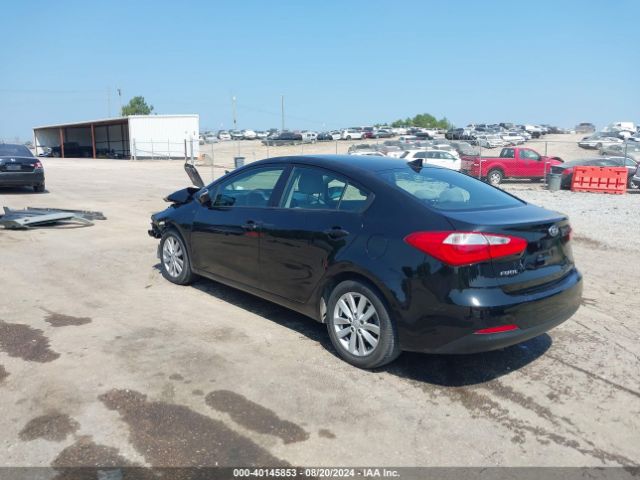KNAFX4A69E5240137 KIA FORTE LX