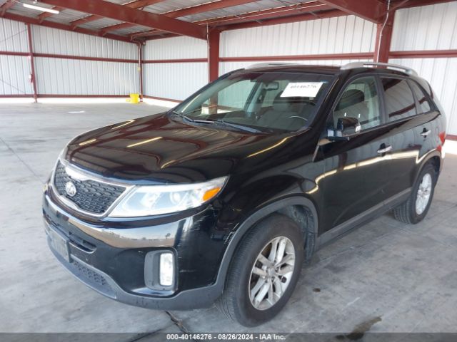 5XYKT3A61EG550247 KIA SORENTO LX