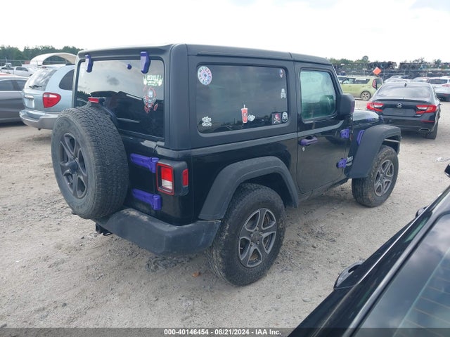 1C4GJXAN8JW179708 Jeep Wrangler Sport S 4x4