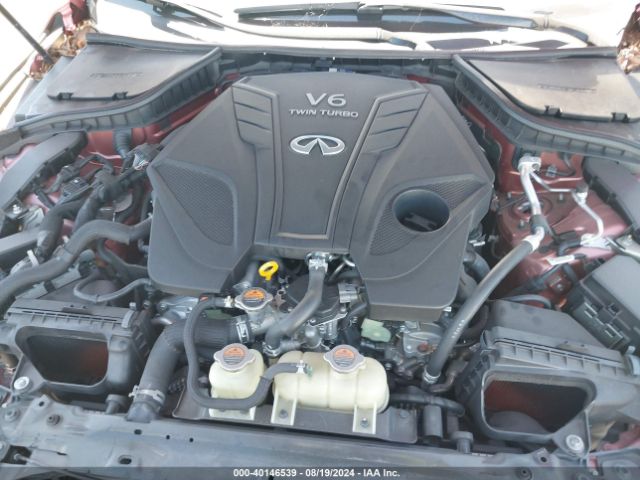 JN1FV7AP9KM760331 Infiniti Q50 3.0t Red Sport 400