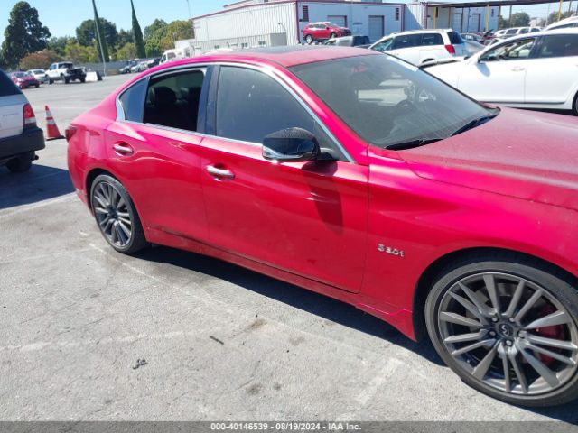 JN1FV7AP9KM760331 Infiniti Q50 3.0t Red Sport 400